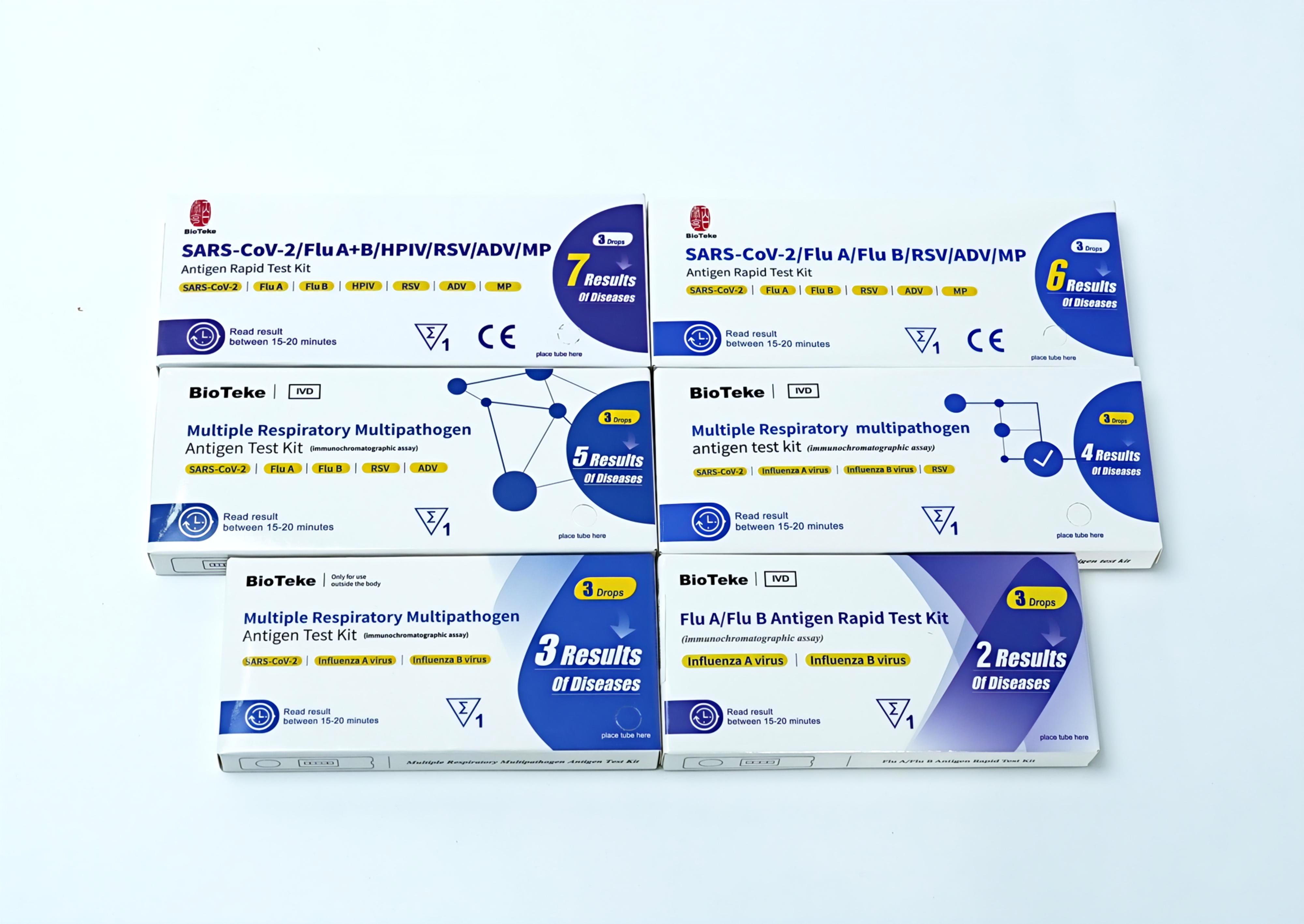 respiratory rapid antigen test kits (3) Andningssnabb antigentestsatser (3)