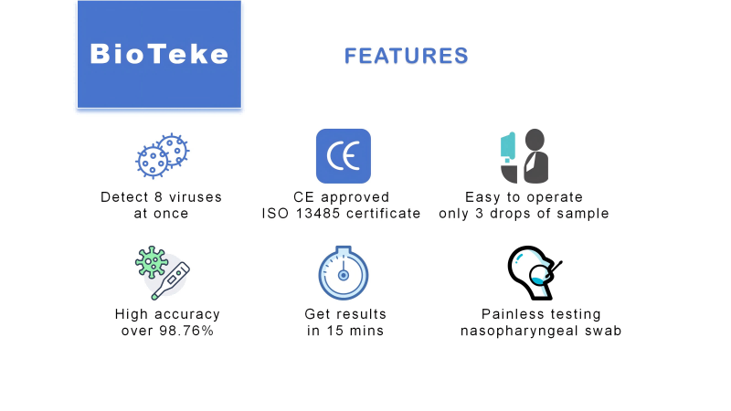 8 in 1 rapid test kit features 8 I 1 Rapid Test Kit -funktioner