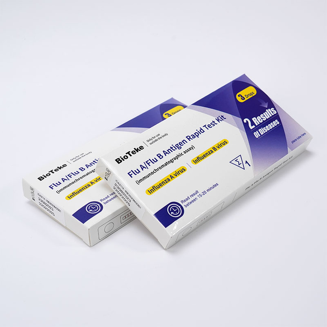 Influensa A / influensa B -antigen snabb testpaket 