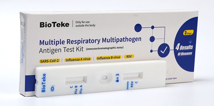 covid influensa RSV -test