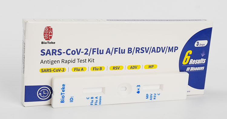 covid influensa RSV -test
