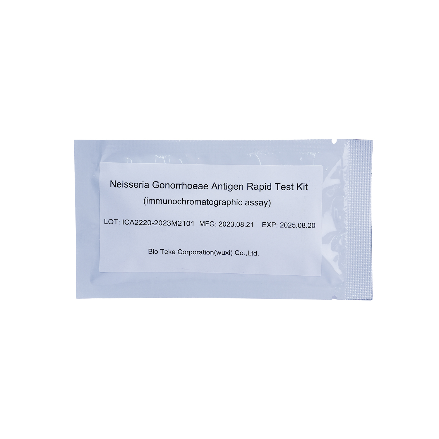 Neisseria gonorrhoeae antigen snabb testpaket (immunokromatografisk analys)