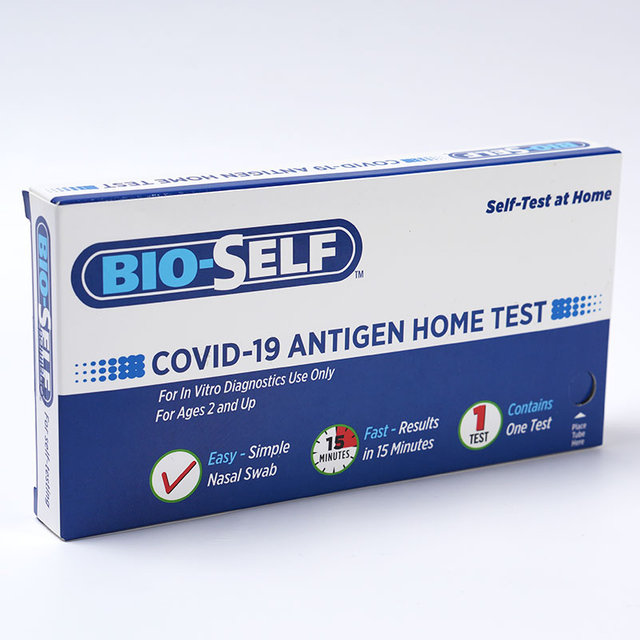 Covid-19 (SARS-COV-2) antigenhemtest med EUA-certifiering 