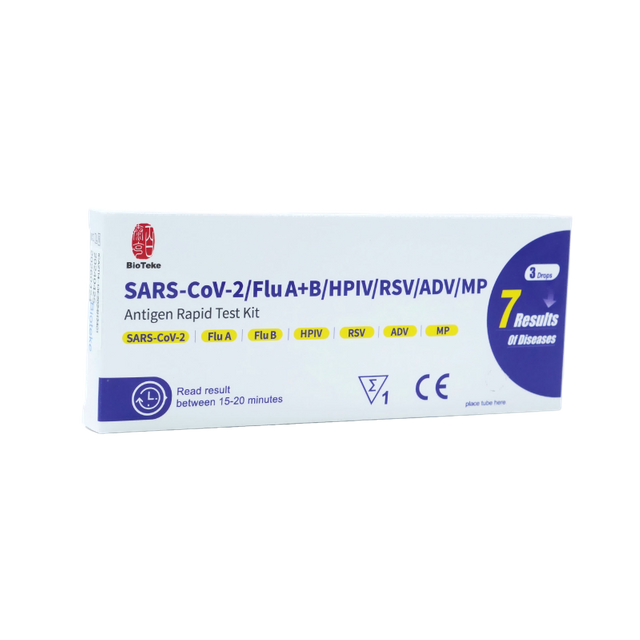 SARS-Cov-2/influensa A+B/HPIV/RSV/ADV/MP Antigen Rapid Test Kit