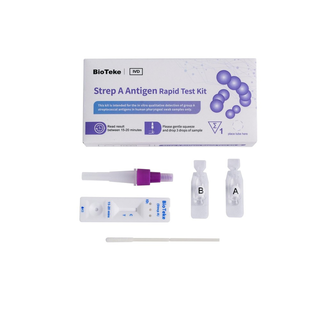 Strep ett antigen snabbt testpaket