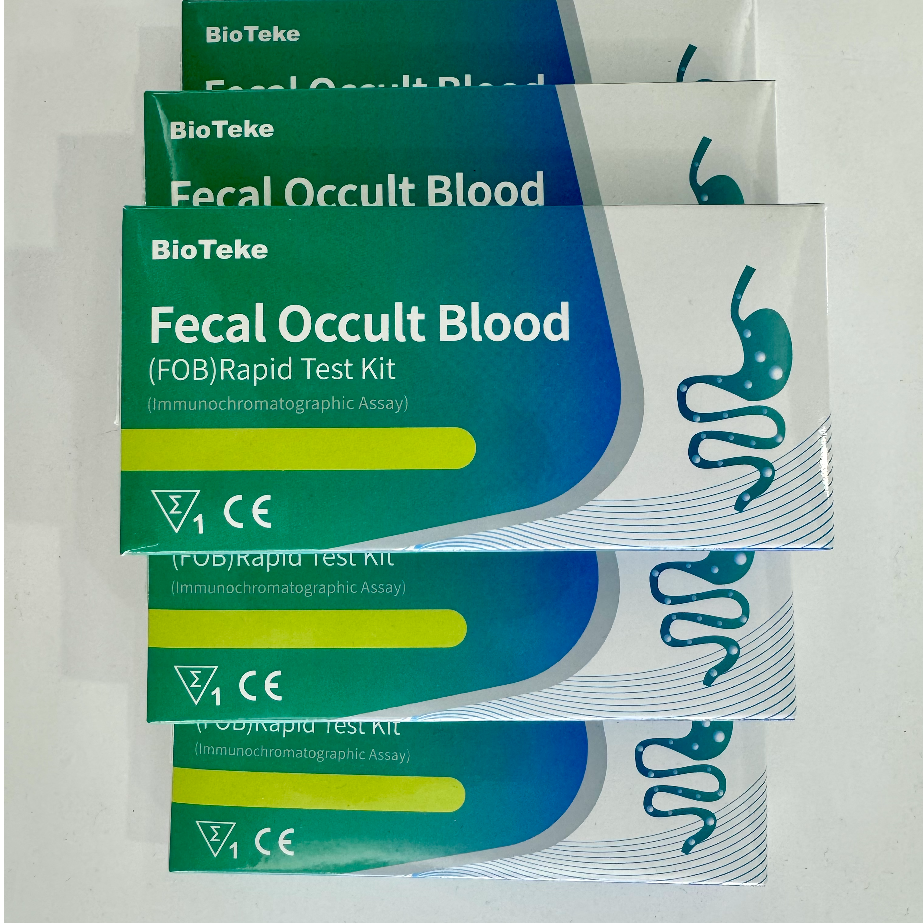 Fekalt ockult blod (FOB) Rapid Test Kit (Immunochromatographic Assay)