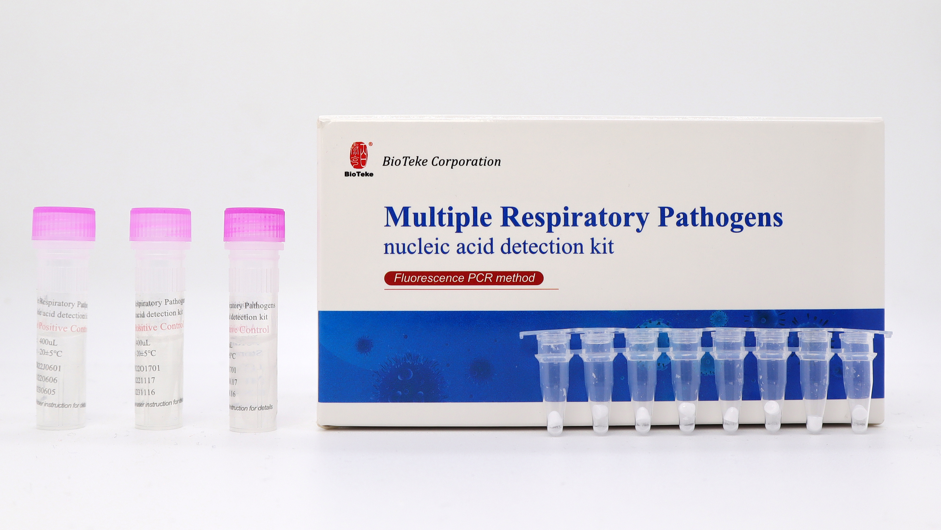 Bioteke Varumärke Respiratoriska multipla patogen Nucleic Acid Test Kit (frystorkad): Flera funktioner, förstklassig prestanda