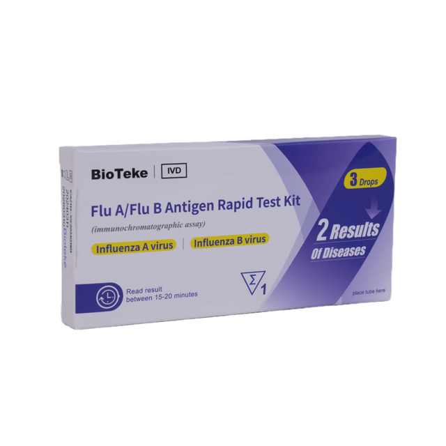 Influensa A / influensa B -antigen snabb testpaket 