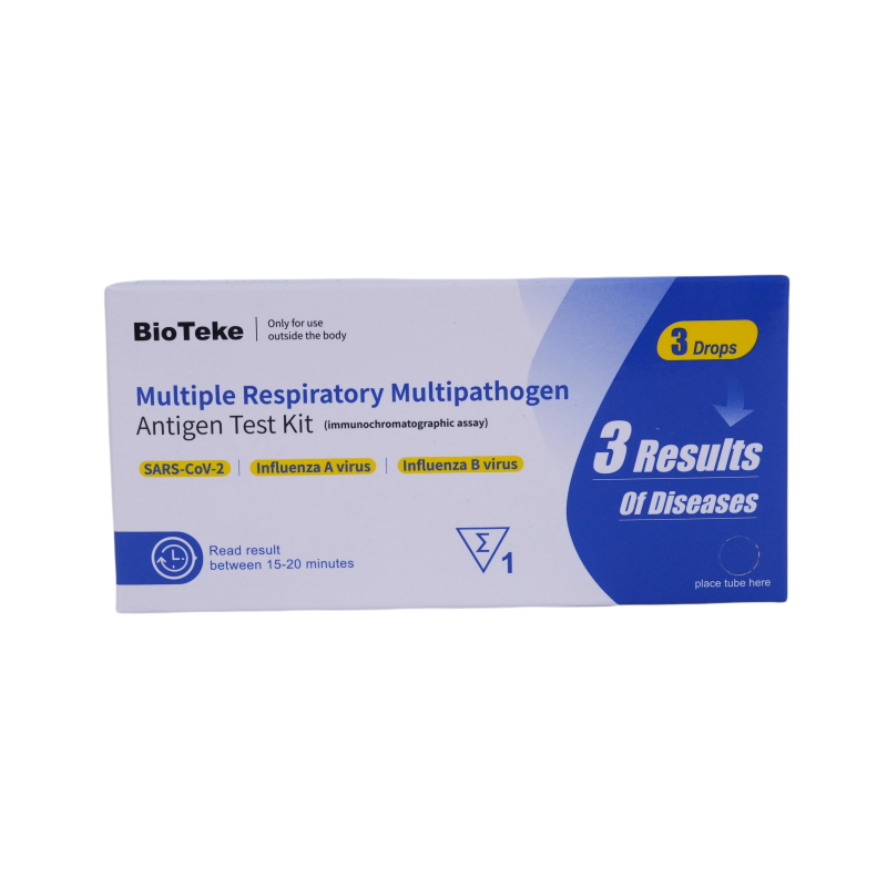 Bioteke 3 I 1 covid influensa A+B -antigen snabb testpaket