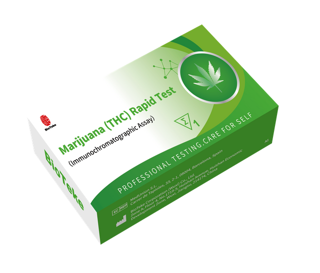 Marijuana (THC) snabb test (immunokromatografisk analys)