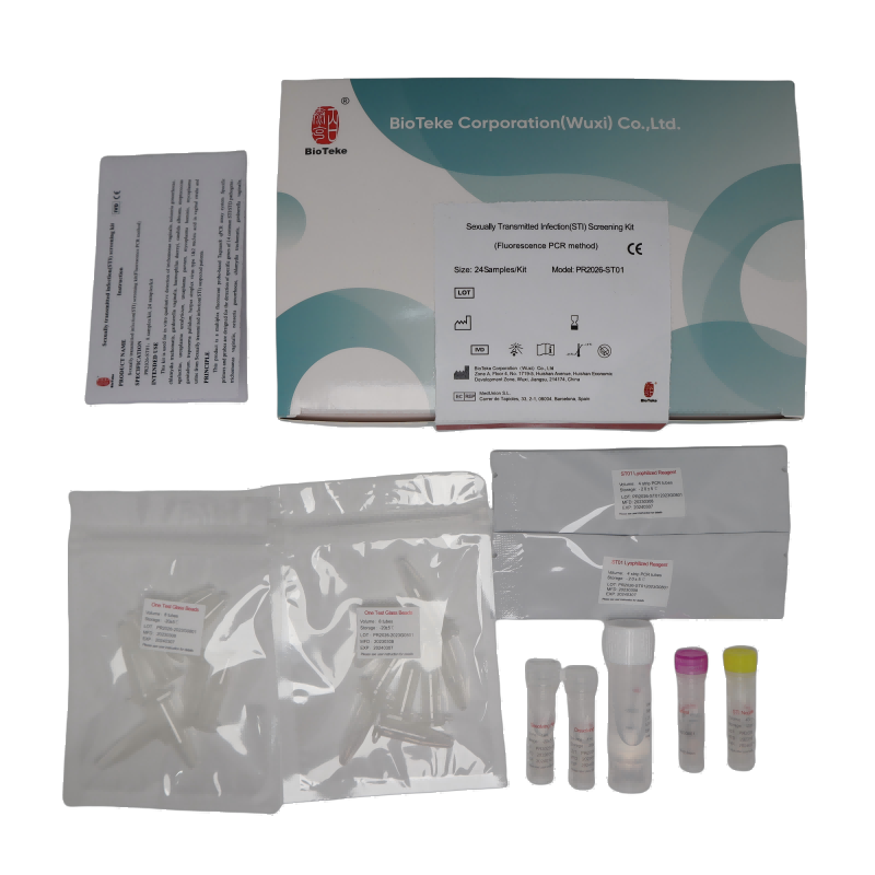 Sexuellt överförda infektioner (STI) Screening Kit PR2026-ST01 (fluorescens PCR-metod)