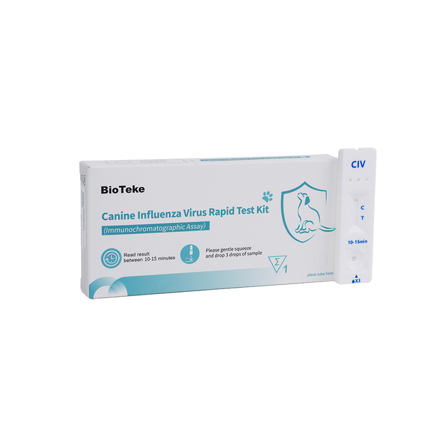 Canine Influenza Virus (CIV) Rapid Test Kit (Immunochromatographic Assay) ICA2301-2-2