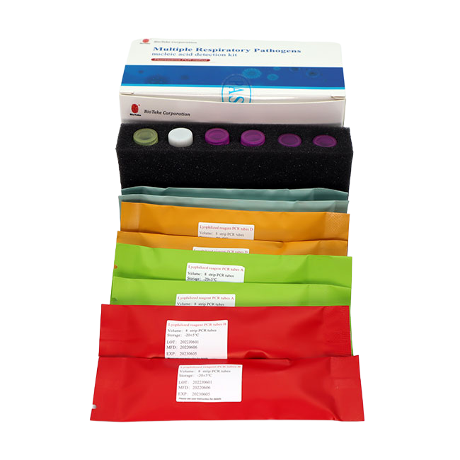 Bioteke Flera andningspatogener nukleinsyrakit (fluorescens PCR -metod)