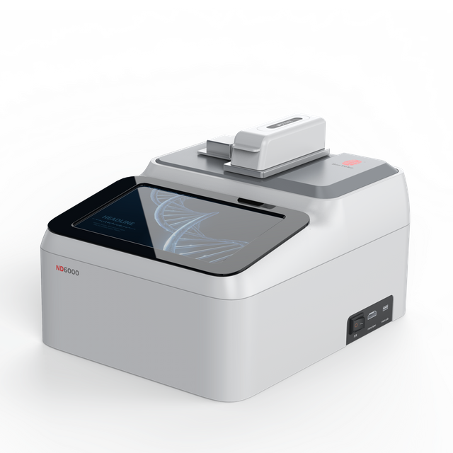 UV-spektrofotometer med ultramikroskala
